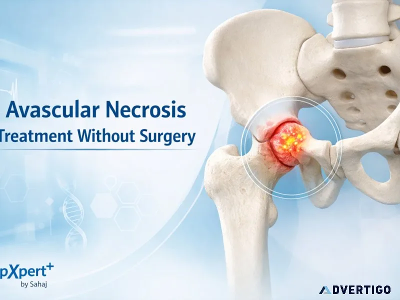 Avascular necrosis treatment without surgery