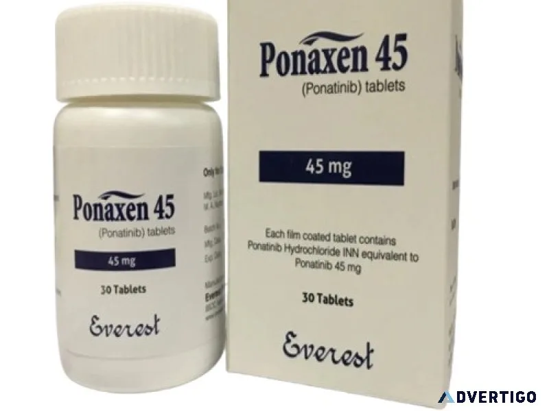 Advanced leukemia treatment insights with ponaxen 45mg tablet