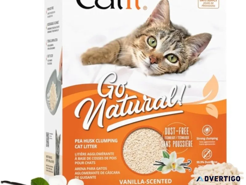 Catit cat litter for better odor control