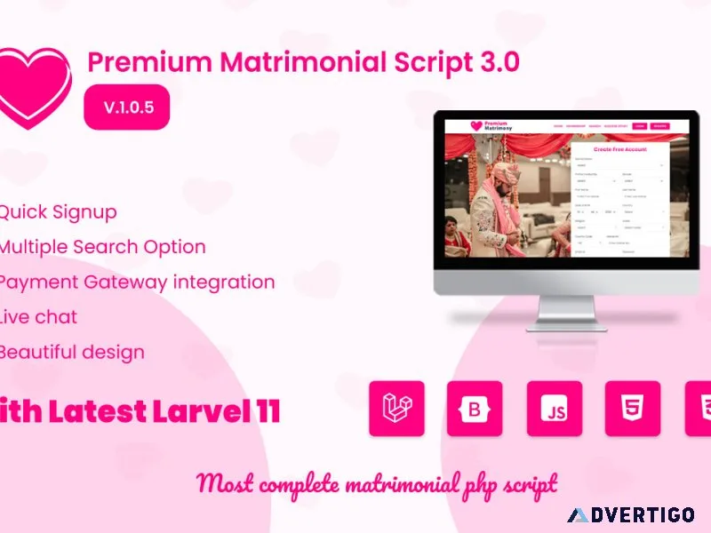 Php matrimonial script by inlogix infoway – ready-made solution