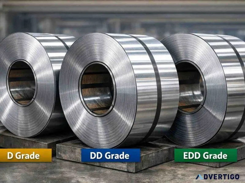 Industrial steel strips in d, dd, edd – call now