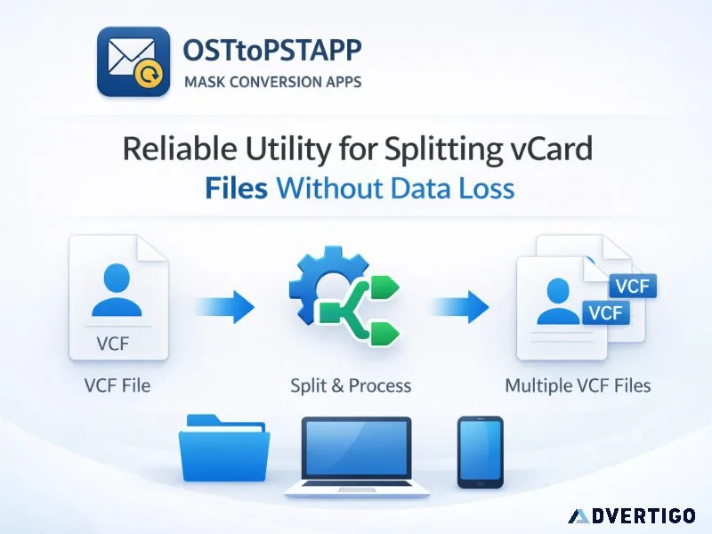 Offline split vcard software to break vcf file without data loss