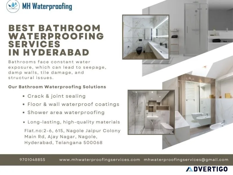 Best waterproofing services in hyderabad | mh waterproofing ser