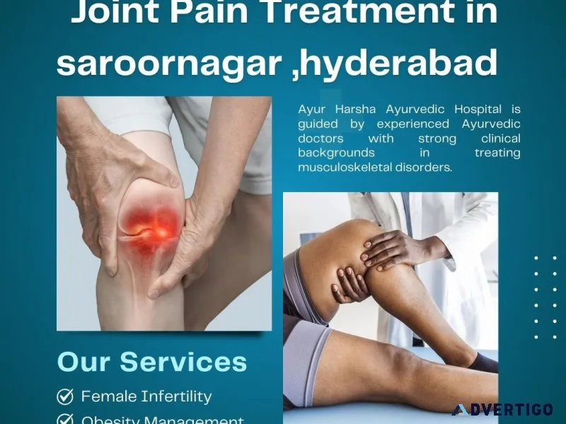 Joint pain treatment in saroornagar, hyderabad