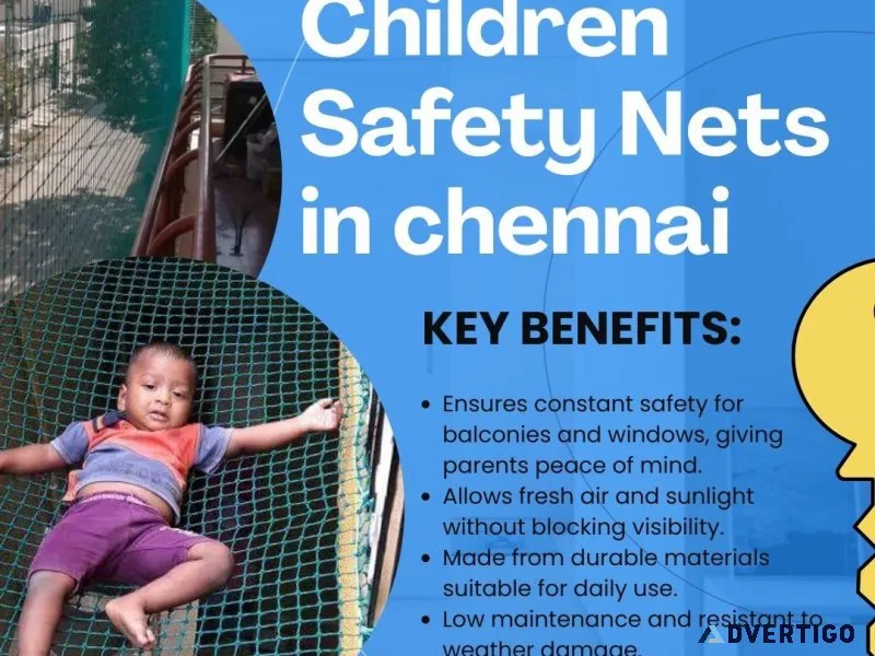 Trusted children safety nets in chennai