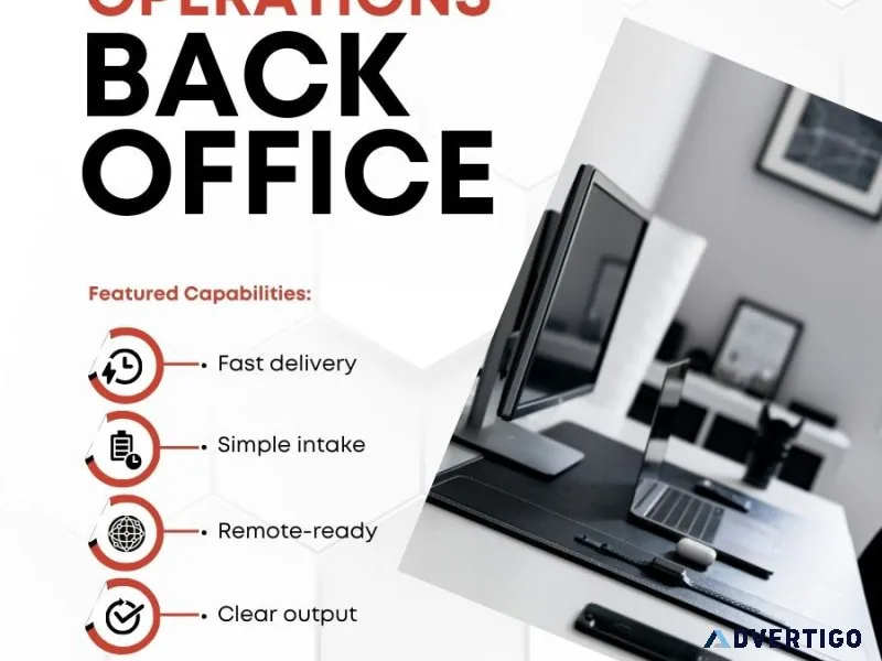 Backoffice admin data processing fast execution