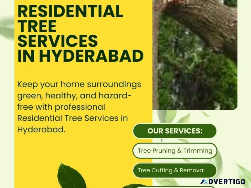 Residential tree services in hyderabad | archana tree cutting se