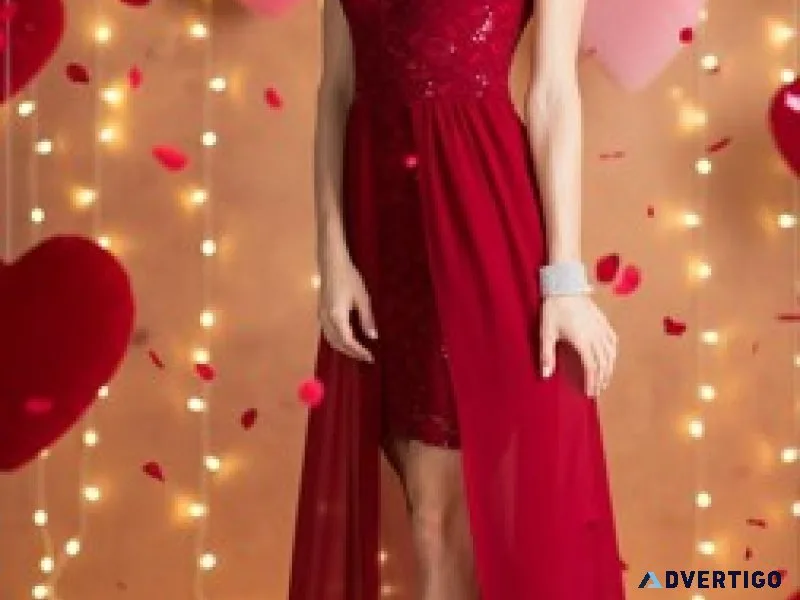 Buy affordable dresses online for valentines day 2026 at glam s