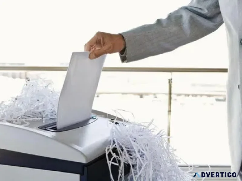 Secure document disposal with expert paper shredding services