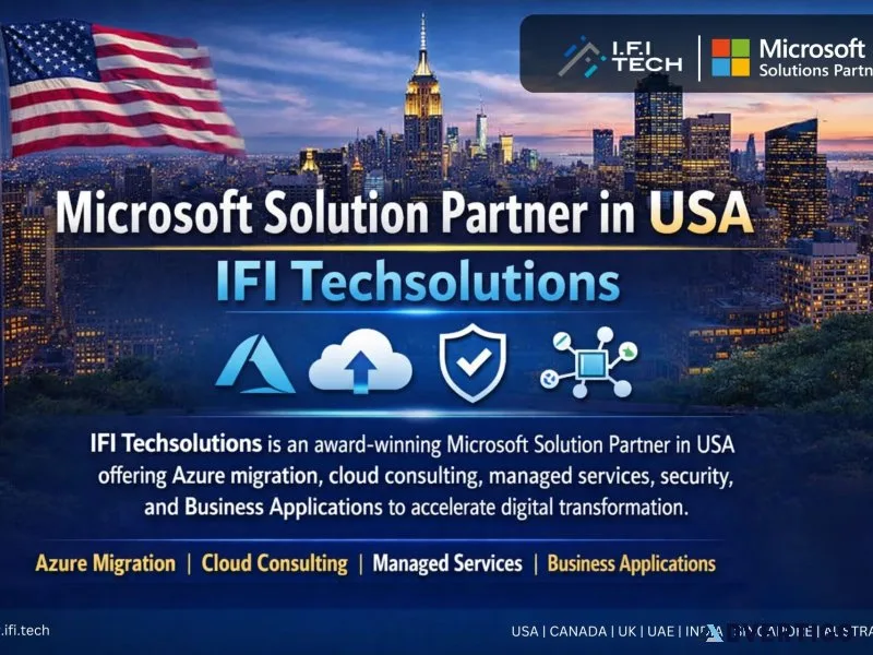 Microsoft solutions partner in usa ifi techsolutions