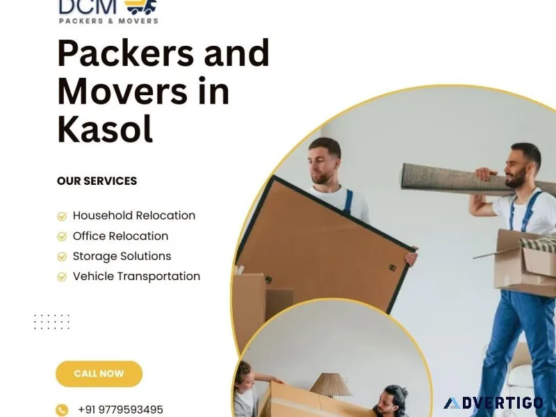 Dcm packers and movers in kasol