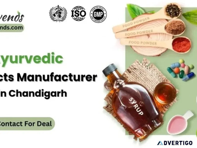 Thirdparty ayurvedic products manufacturer in chandigarh