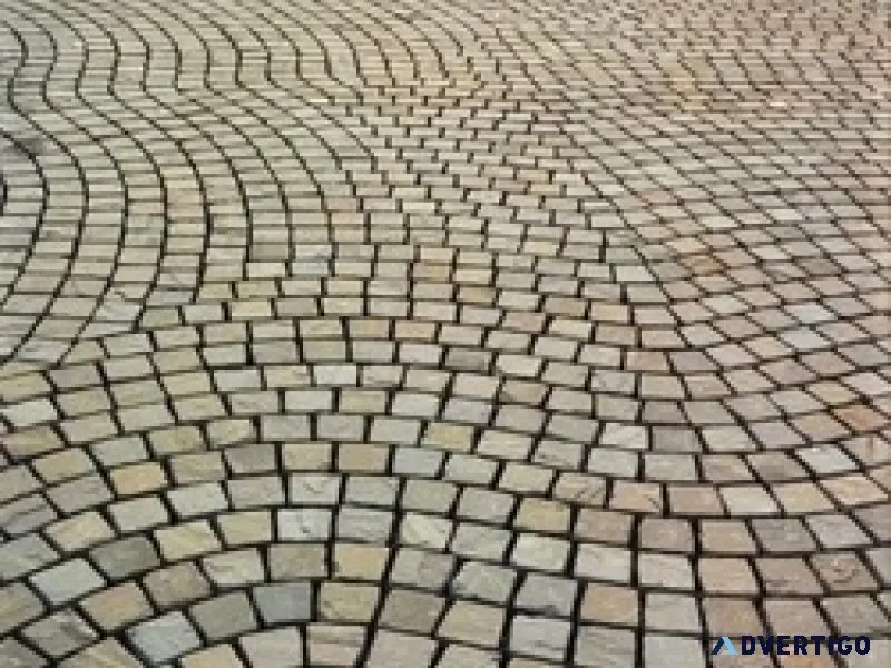 Outdoor stone pavers in pune