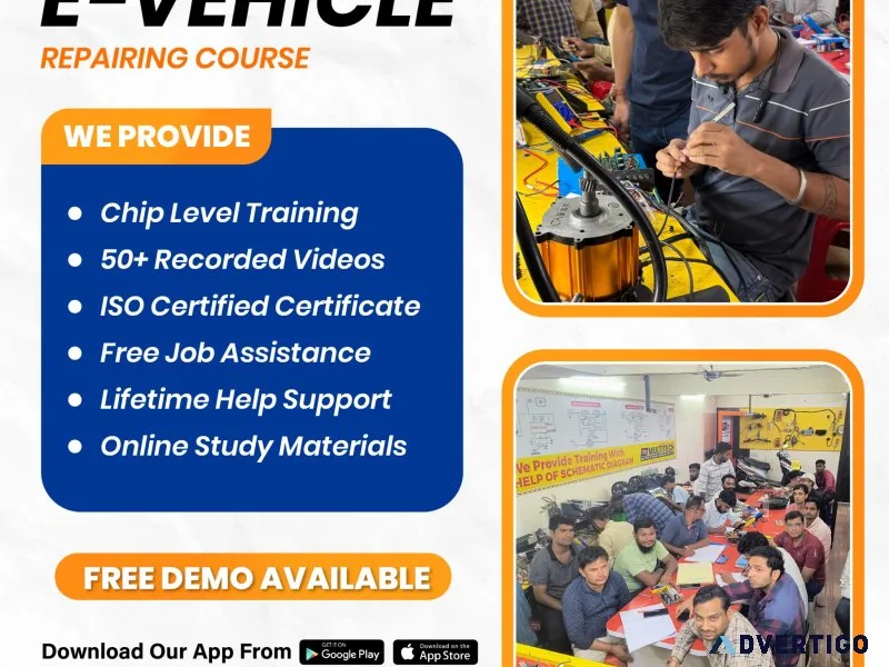 Ev training institute multitech electric vehicle repairing m