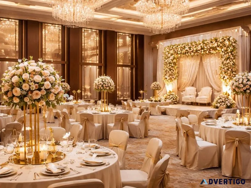 Elegant event venue asar landmark suites banquet hall by the o