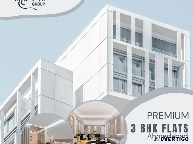 Premium 3 bhk flat in science city ahmedabad shreemad group