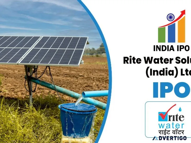 Rite water solutions ipo date price gmp details