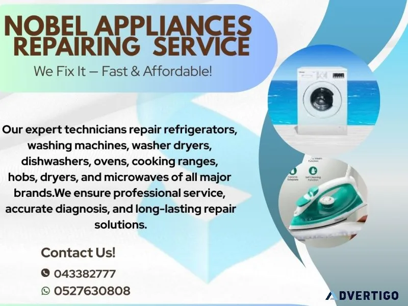 Nobel appliances repairing service