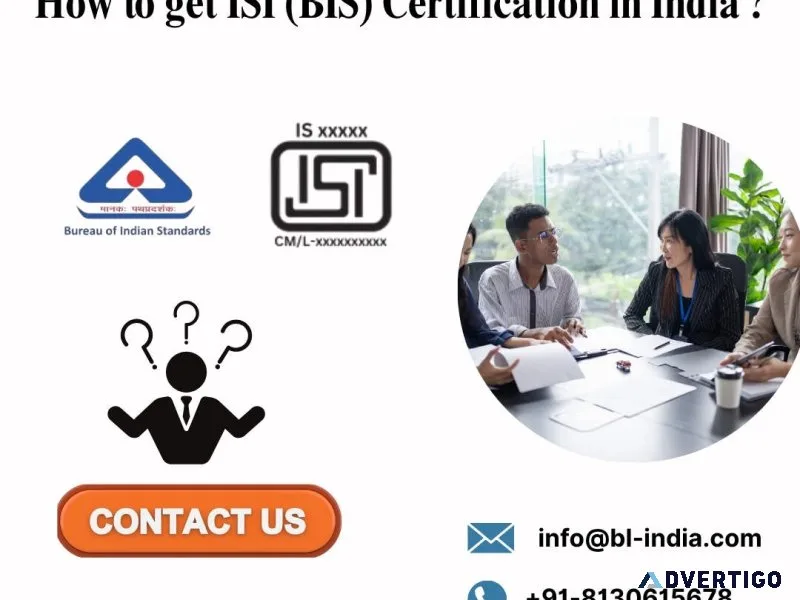 How to get isi bis certification in india brand liaison