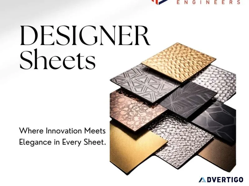 Trendy designer sheets manufacturer supplier jainox