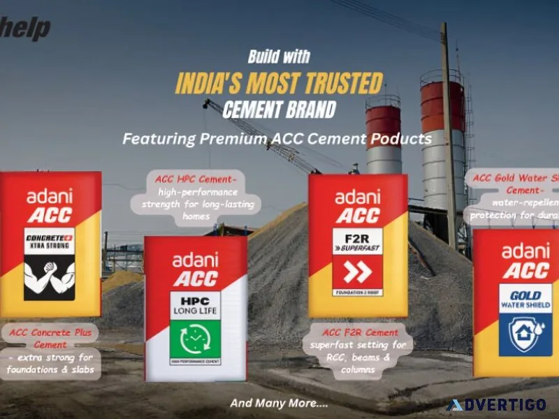 Best cement products for roof slab rcc foundation work
