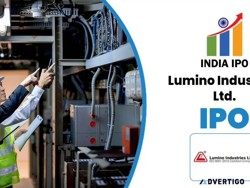 Lumino industries ipo date price gmp review details