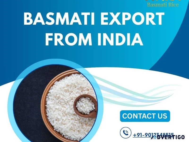 Basmati export from india