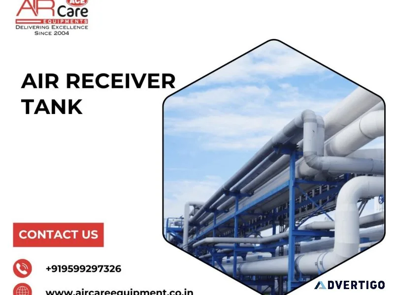 Premium air receiver tank by air care equipments
