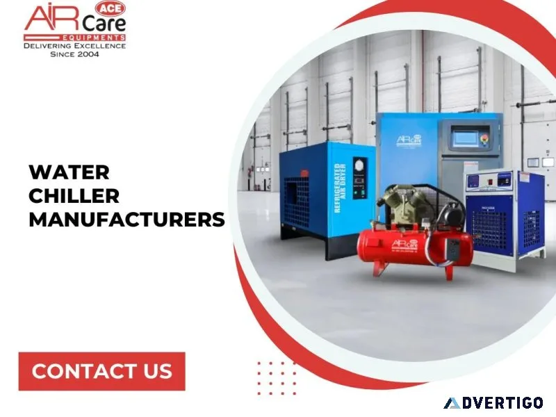 Trusted water chiller manufacturers air care equipments