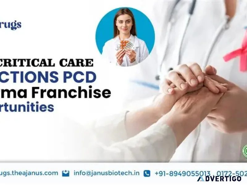 Critical care injections pcd pharma franchise in india