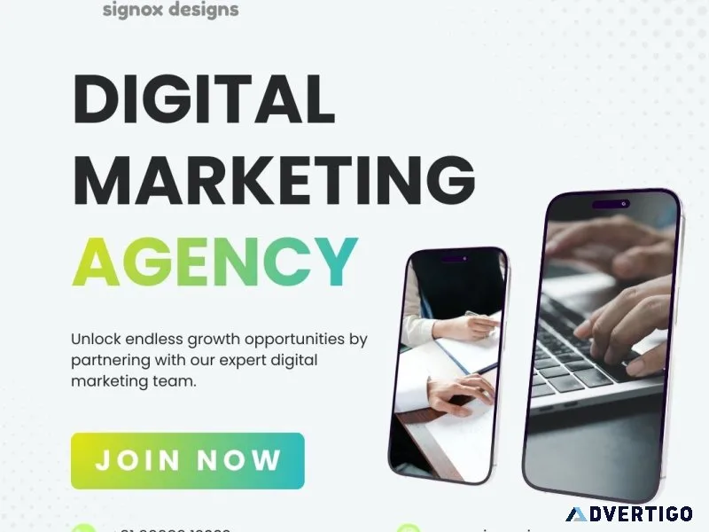 Advanced digital marketing company in ahmedabad signox design