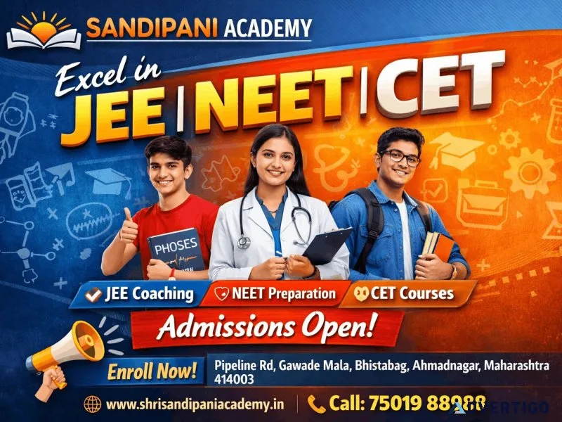 Sandipani academy programs for jee neet cet