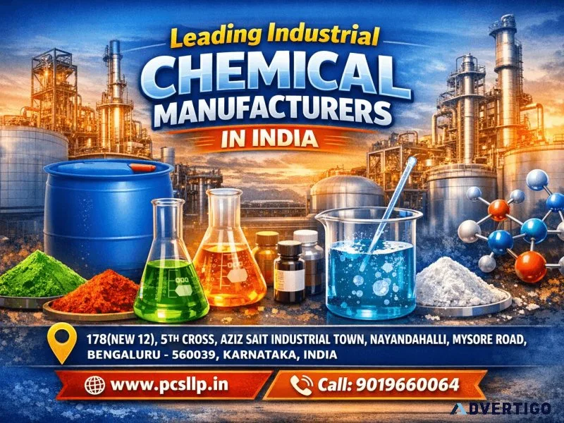 Leading industrial chemical manufacturers in india