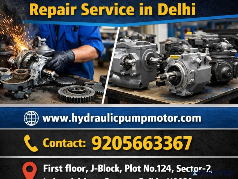Hydraulic pump repair and maintenance in delhi