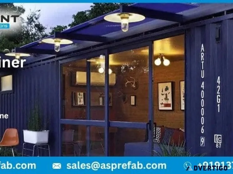 Custom container homes mumbai portable living space