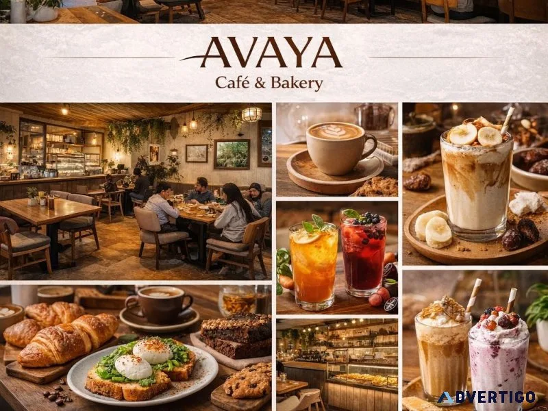 Avaya cafe bakery coffee comfort conversations await