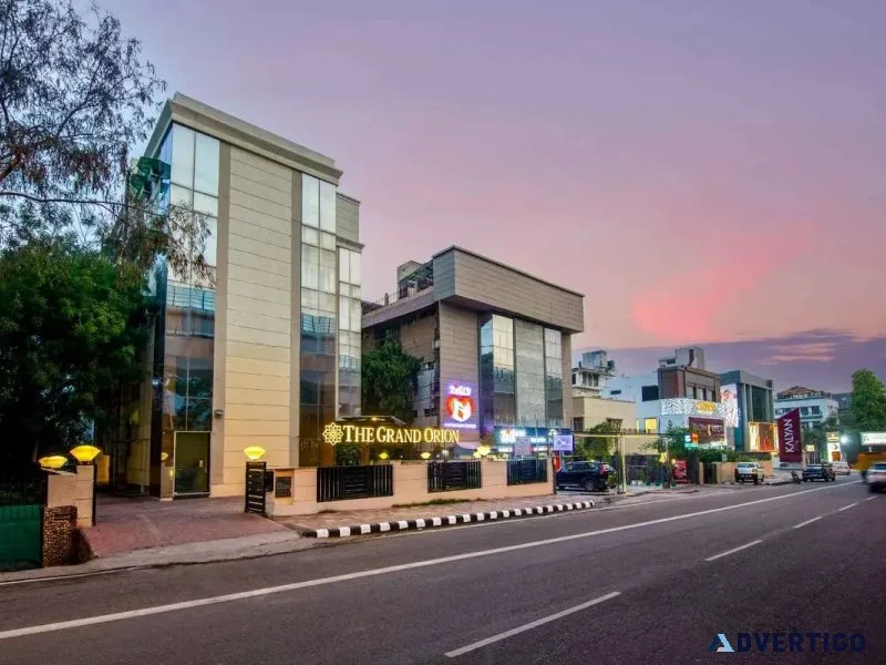 Experience exceptional comfort at the grand orion south delhi