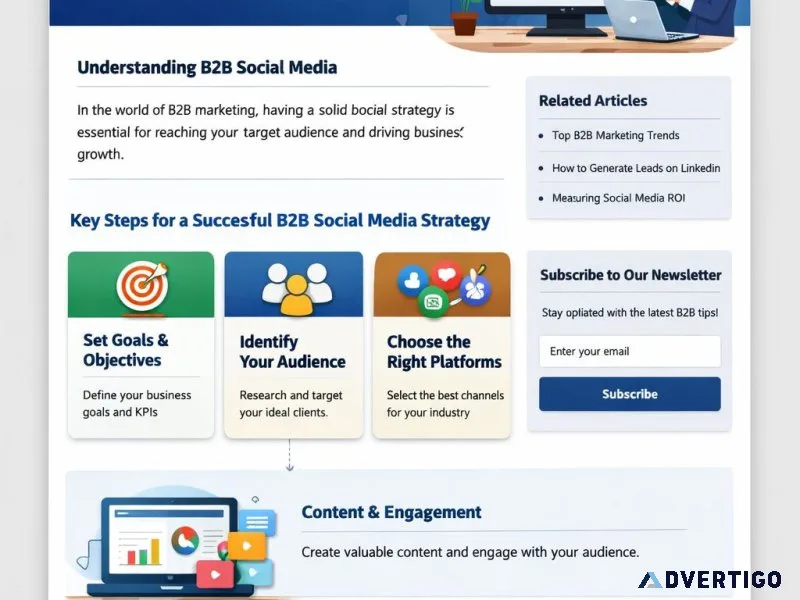 Transform your business with a powerful b2b social media strateg