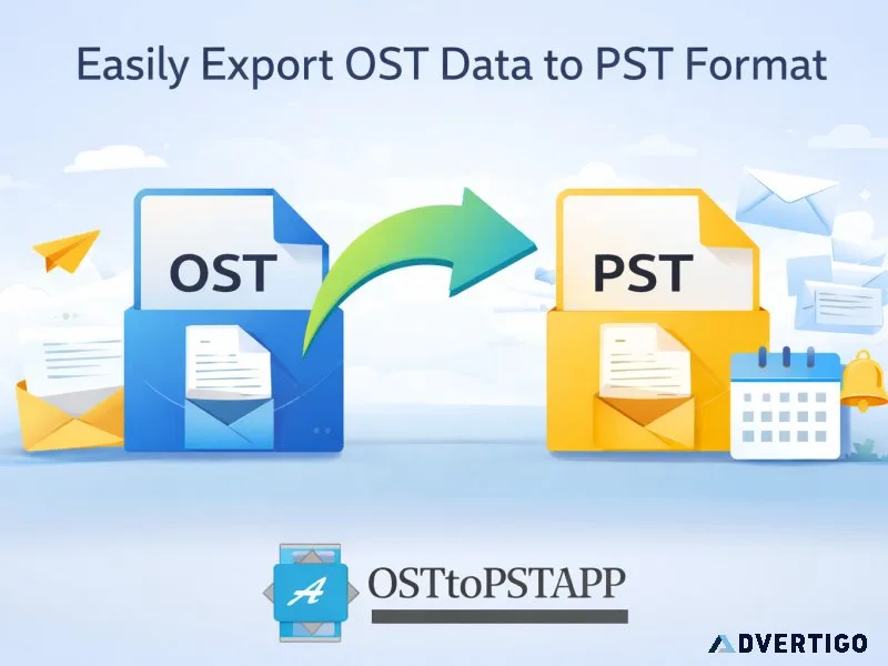 Easily export ost data to pst format