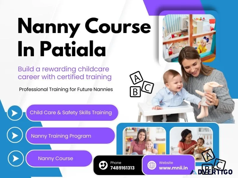 Advanced nanny course in patiala with handson experience