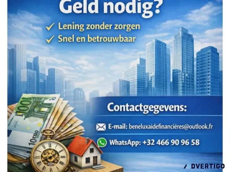Op zoek naar financieringsoplossingen