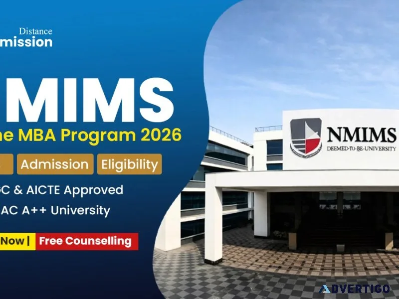 Nmims online mba 2026 admission open apply before 16 march