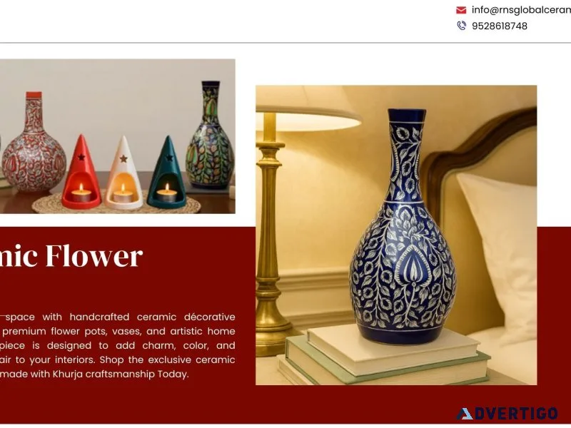 Ceramic decorative items