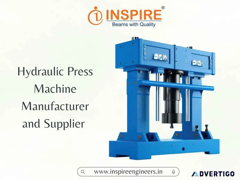 Top hydraulic press manufacturer and supplier in india inspire