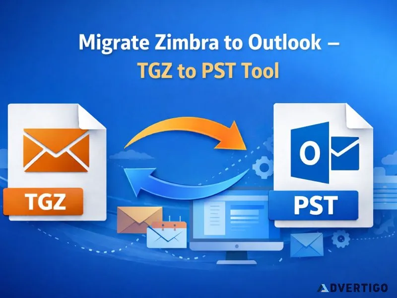 Migrate zimbra to outlook tgz to pst tool