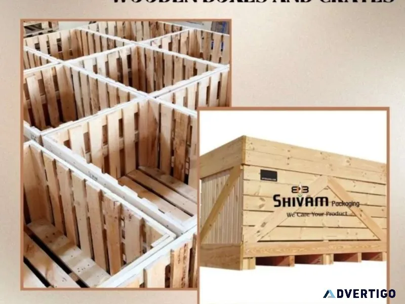 Wooden Box Manufacturer Supplier in Ahmedabad Shivam Packagi