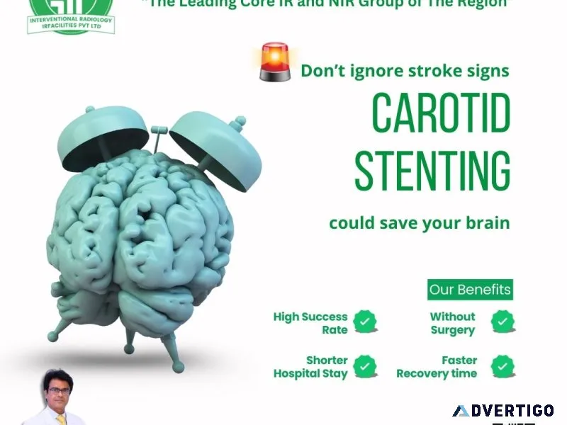 Advanced carotid angioplasty with stent care