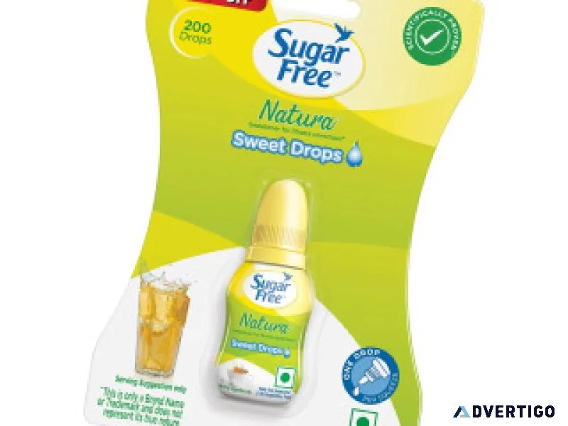 Sugar free natura sweet drops