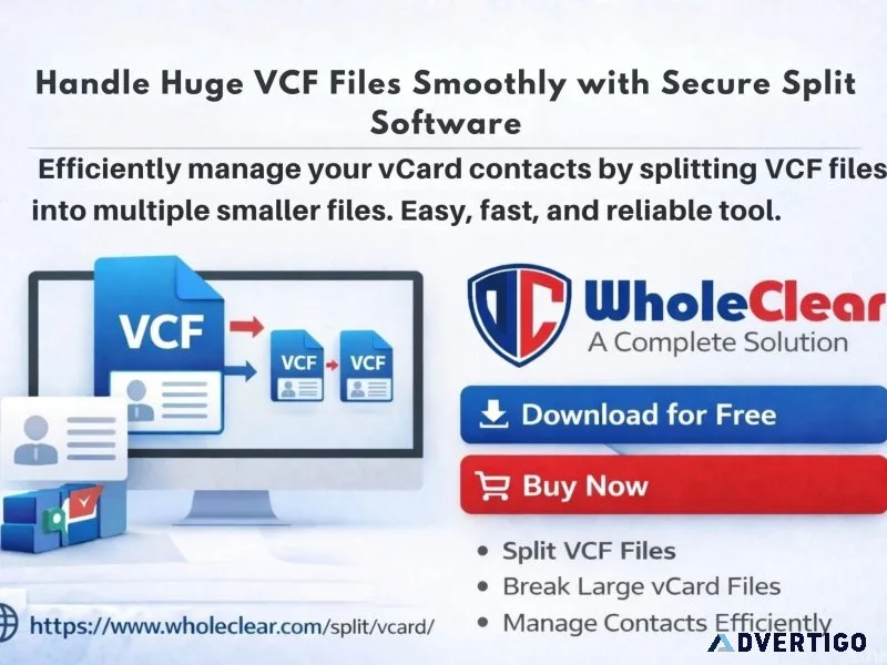 Handle huge vcf files smoothly with secure split software