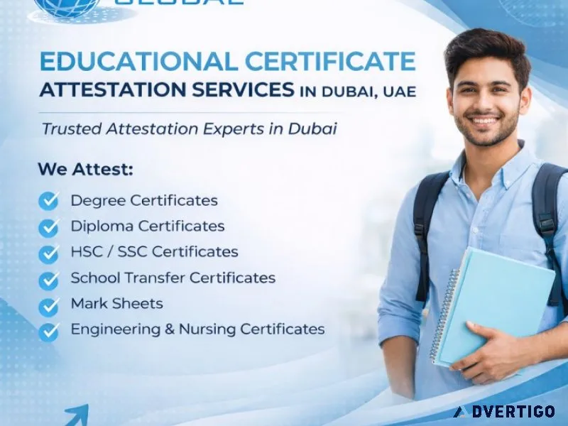 Educational certificate attestation services in dubai uae